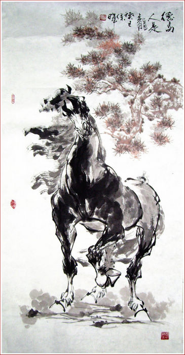 《踢踏起风雷》------徐福芳(北京)     郭树兵作品